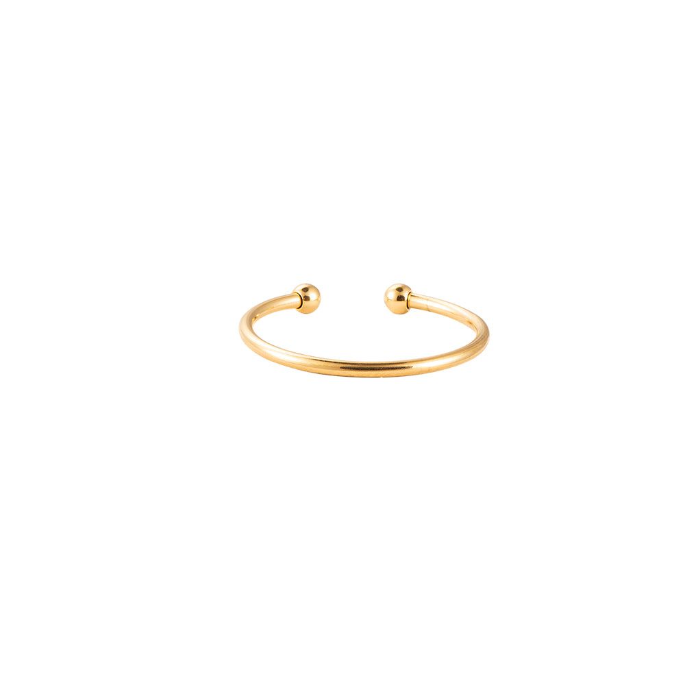 Filigraner Damen Ring in Goldoptik – 18K Vergoldung & Silberfarben
