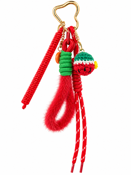 Sweet Watermelon Bag Charm