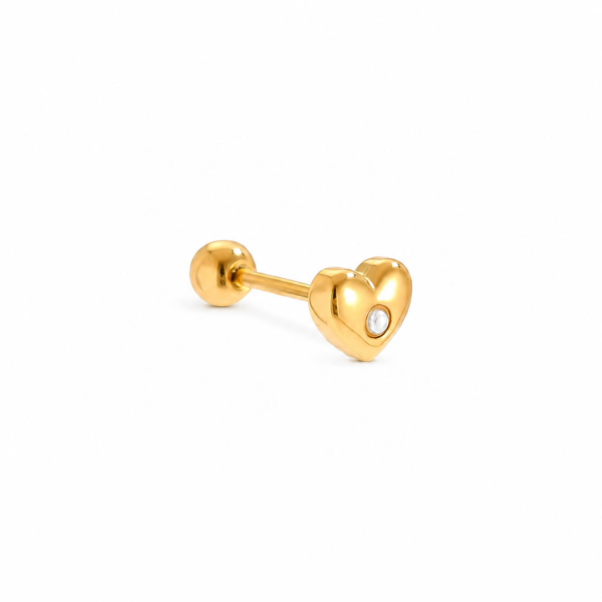 Golden Heart Piercing