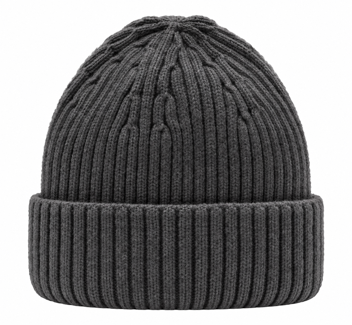 Cozy Knit Winter Beanie – Dunkelgrau
