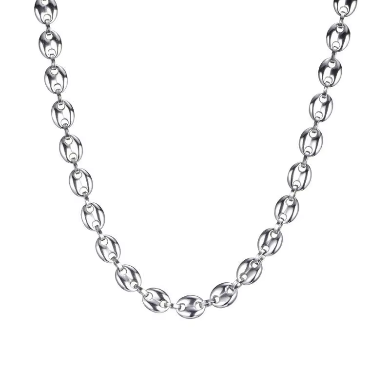 Marina Link Halskette – Silber