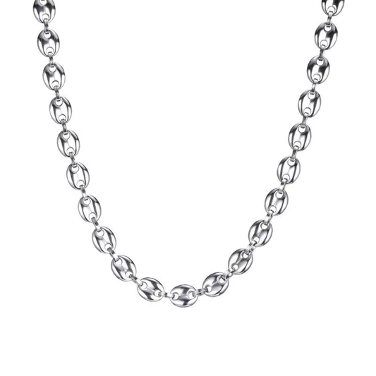 Marina Link Halskette – Silber