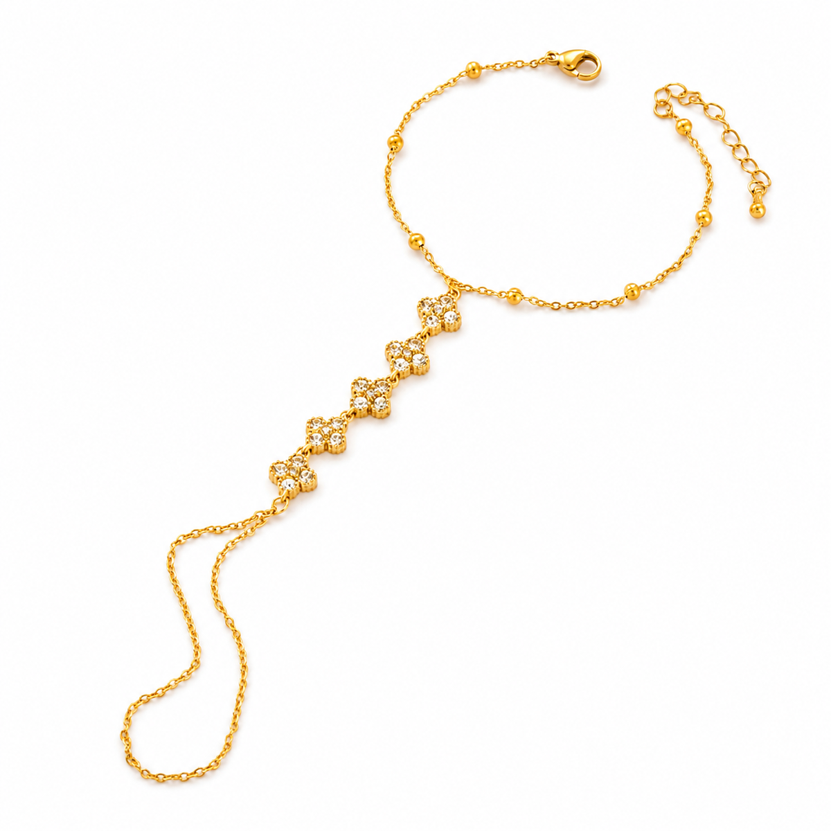 Crystal Blossom Handkette