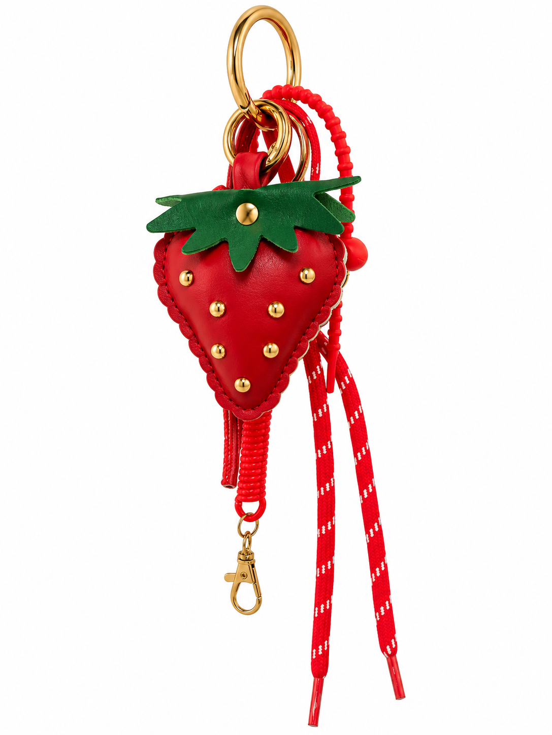 Strawberry Love Bag Charm