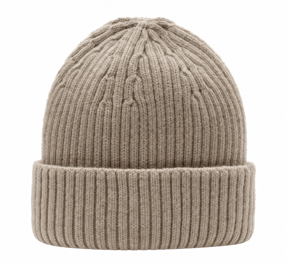 Cozy Knit Winter Beanie – Beige
