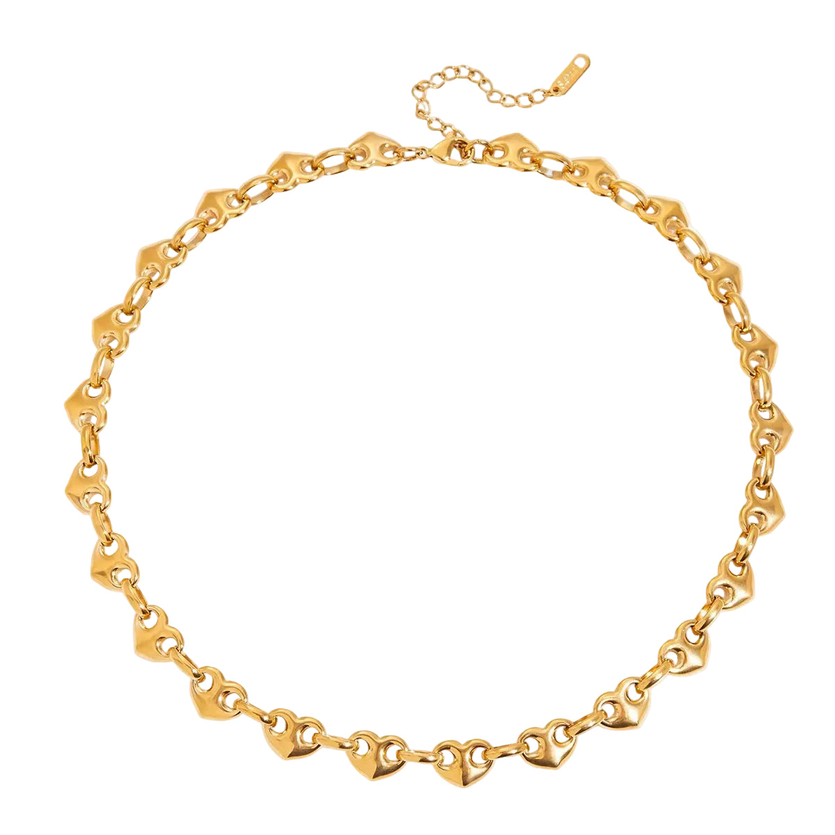 Amora Halskette im 18K Gold Look - PULXERA