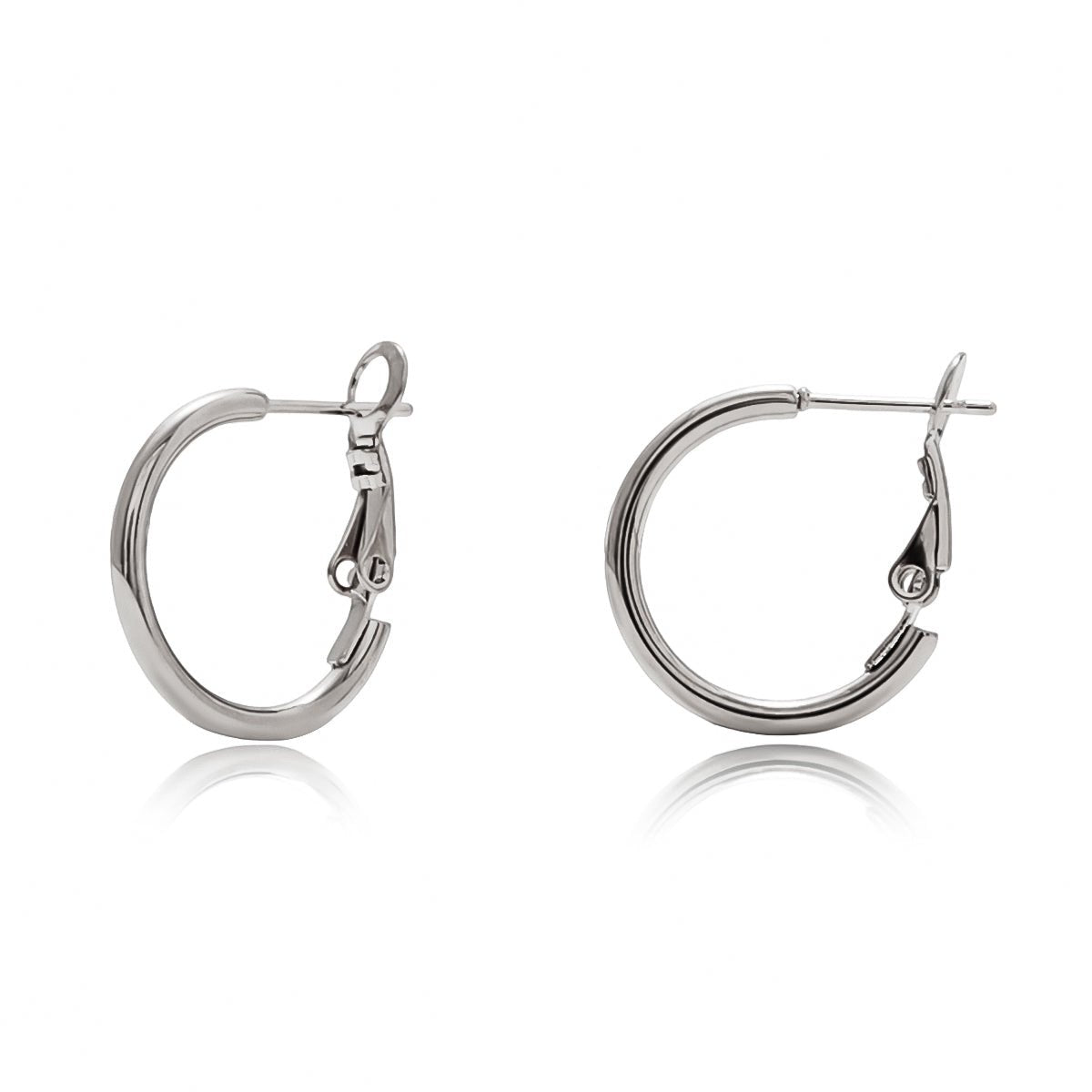 Classic Creolen im Silber look - PULXERA