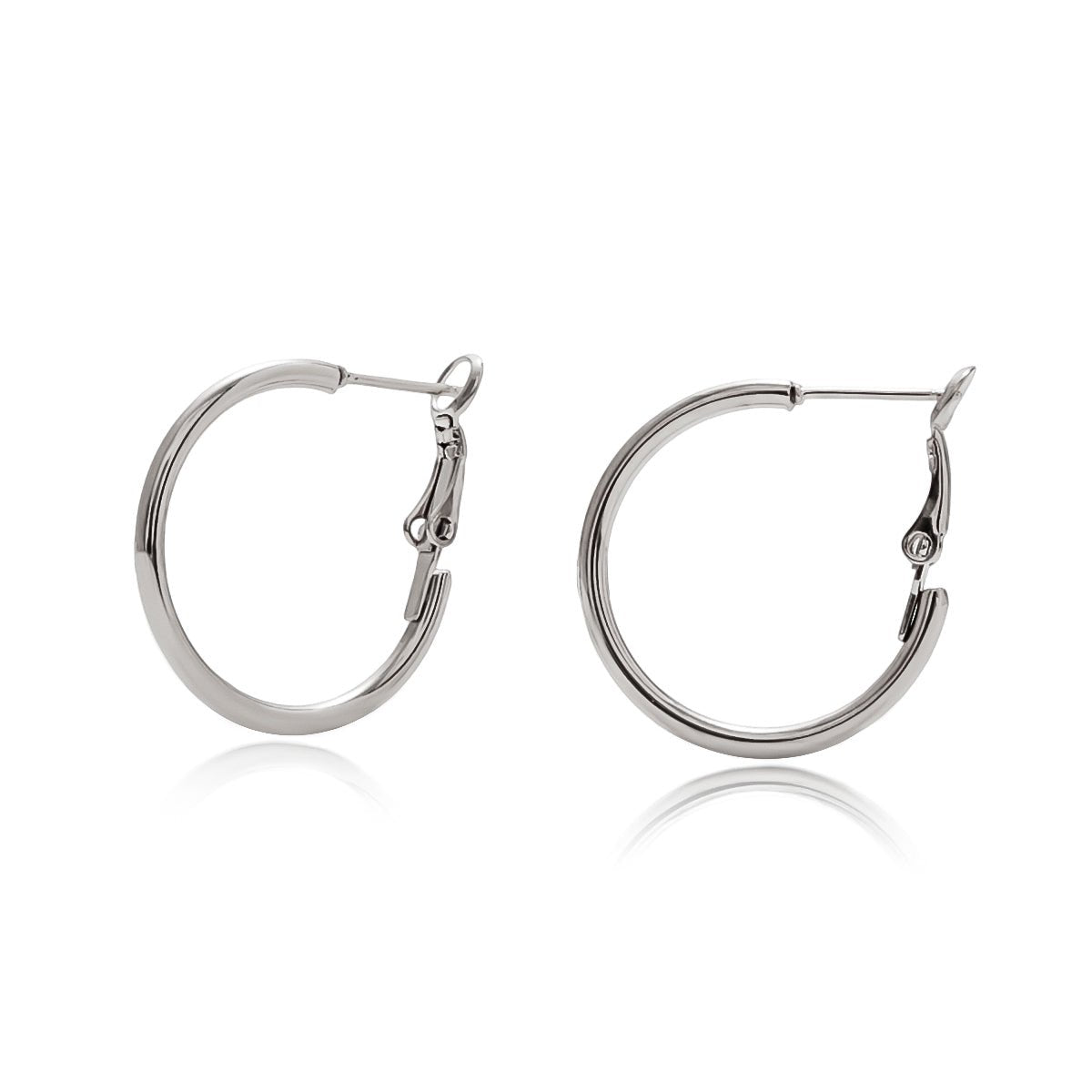 Classic Creolen im Silber look - PULXERA