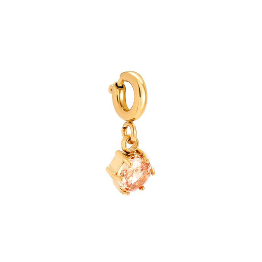 Charm - Rosé Glow im 18k Gold look