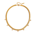 Glow Choker Halskette im 18K Gold Look - PULXERA